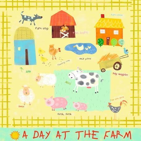 A Day at the Farm | Canvas Wall Art-Canvas Wall Art-Jack and Jill Boutique