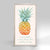 A Pineapple A Day Keeps The Worries Away - Mini Framed Canvas-Mini Framed Canvas-Jack and Jill Boutique
