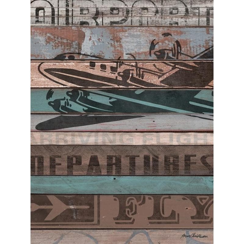 Airplane | American Byways Collection | Canvas Art Prints-Canvas Wall Art-Jack and Jill Boutique