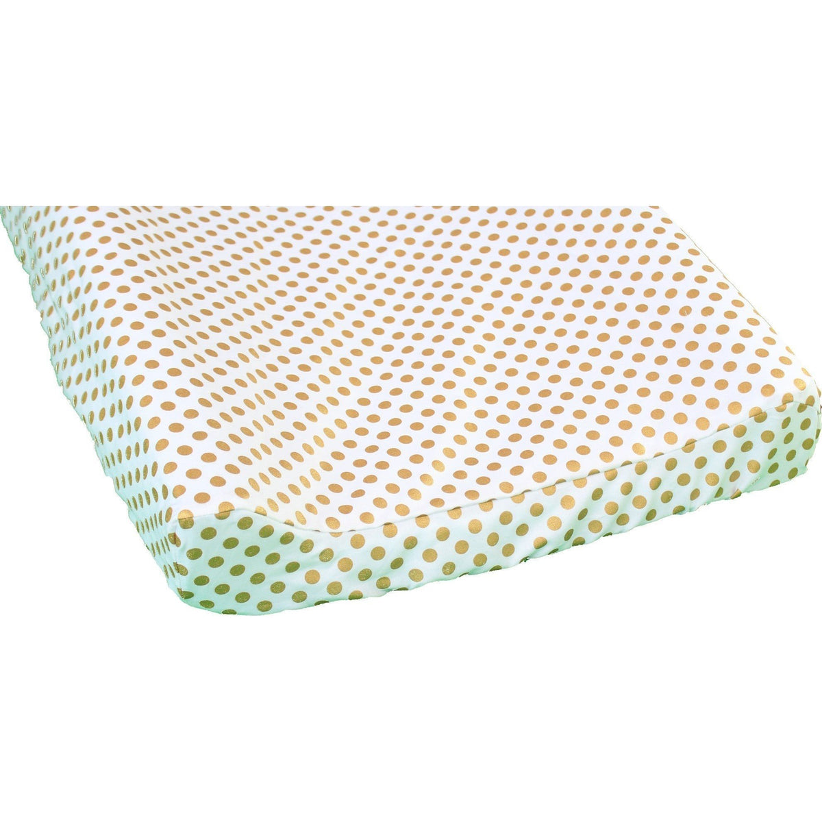 Gold polka dot crib bedding outlet