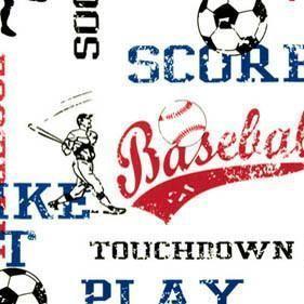 All Star Fabric by the Yard | 100% Cotton-Fabric-Jack and Jill Boutique