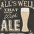 All's Well that Ends with Ale | Happy Hour Art Collection | Canvas Art Prints-Canvas Wall Art-Jack and Jill Boutique