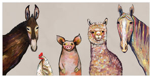 Alpaca And Pals - Neutral Wall Art-Wall Art-Jack and Jill Boutique