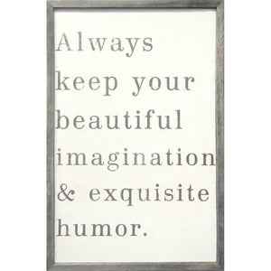 ART PRINT - Always Keep Your Beautiful-Art Print-Default-Jack and Jill Boutique