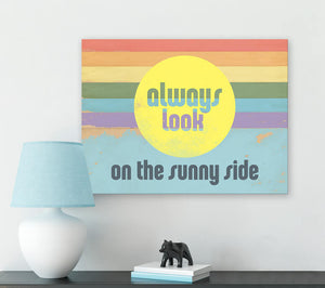 Always Look On The Sunny Side Wall Art-Wall Art-Jack and Jill Boutique