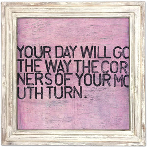 ART PRINT - Your Day Will Go-Art Print-36" x 36'-White Wash-Jack and Jill Boutique