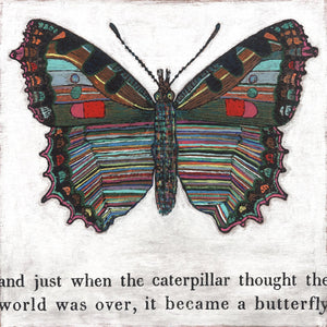 ART PRINT - Butterfly-Art Print-Gallery Wrap - 36" x 36"-Jack and Jill Boutique
