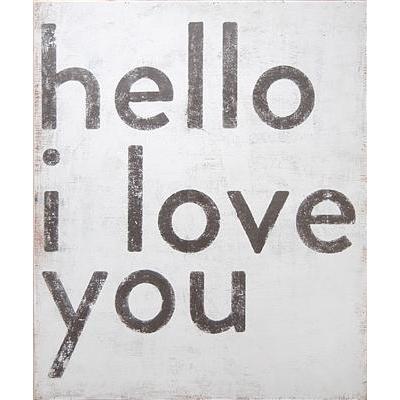 ART PRINT - HELLO I LOVE YOU-Art Print-Jack and Jill Boutique