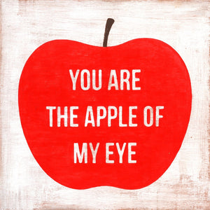 Art Print - You Are the Apple Of My Eye-Art Print-36" x 36"-Gallery Wrap-Jack and Jill Boutique