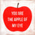 Art Print - You Are the Apple Of My Eye-Art Print-36" x 36"-Gallery Wrap-Jack and Jill Boutique