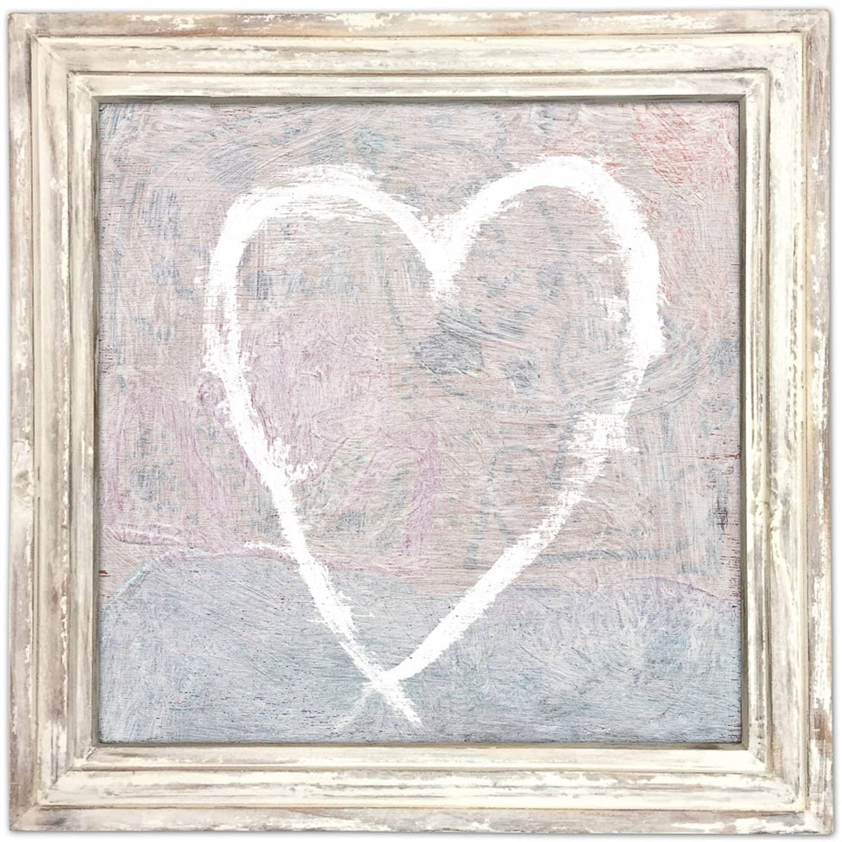 Art Print - White Heart-Art Print-Jack and Jill Boutique