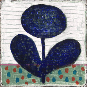 Art Print - Little Seeds And Flower-Art Print-36" x 36"-Gallery Wrap-Jack and Jill Boutique