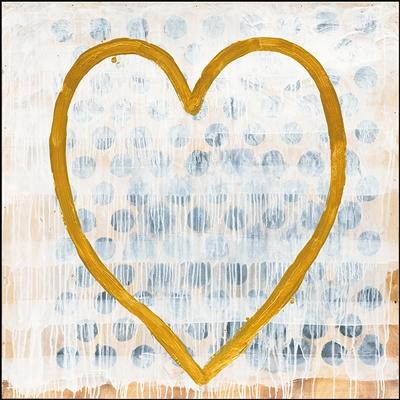 ART PRINT - HEART OF GOLD-Art Print-Jack and Jill Boutique