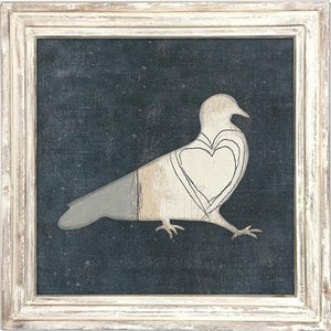ART PRINT - BIRD WITH BIG HEART-Art Print-Jack and Jill Boutique