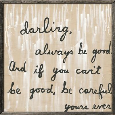 ART PRINT - BE GOOD-Art Print-Jack and Jill Boutique