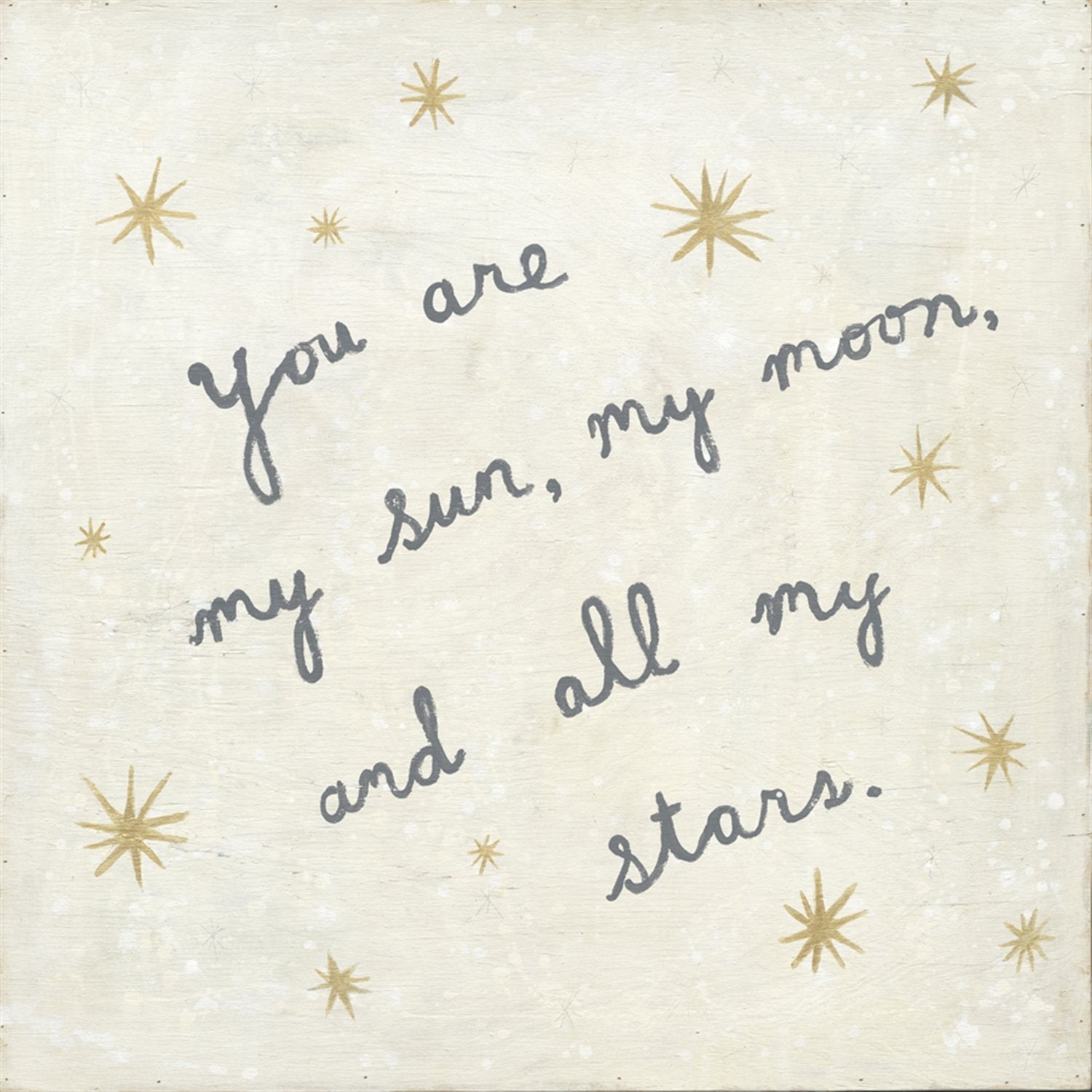 Art Print - My Sun, My Moon-Art Print-12" x 12"-Gallery Wrap-Jack and Jill Boutique