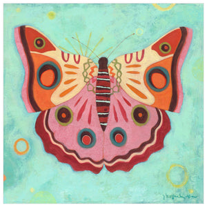 Aqua Peace Butterfly Wall Art-Wall Art-Jack and Jill Boutique