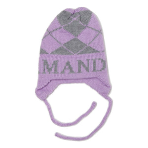 Argyle & Name Personalized Knit Hat-Hats-Jack and Jill Boutique