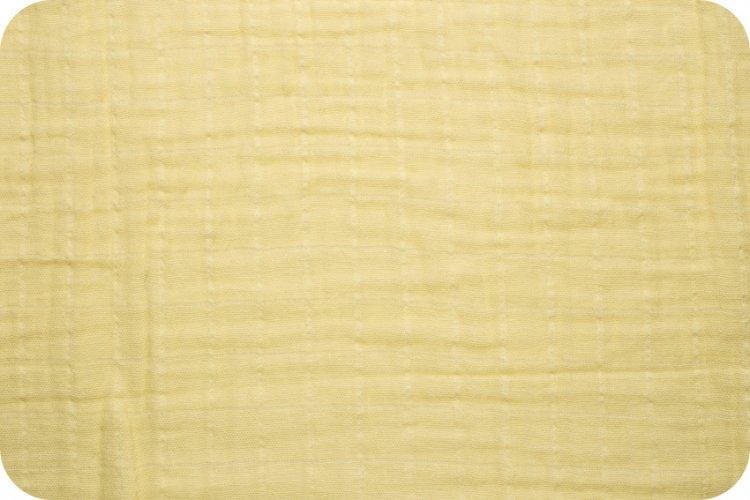 Solid Embrace Banana | Double Gauze Cotton-Fabric-Jack and Jill Boutique