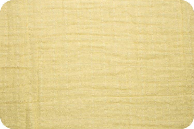 Solid Embrace Banana | Double Gauze Cotton-Fabric-Jack and Jill Boutique
