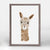 Baby Alpaca Portrait - Mini Framed Canvas-Mini Framed Canvas-Jack and Jill Boutique