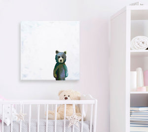 Baby Bear Standing Wall Art-Wall Art-Jack and Jill Boutique