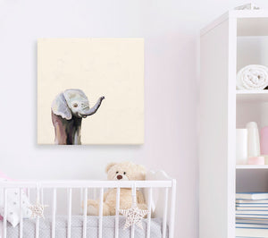 Baby Elephant Wall Art-Wall Art-Jack and Jill Boutique