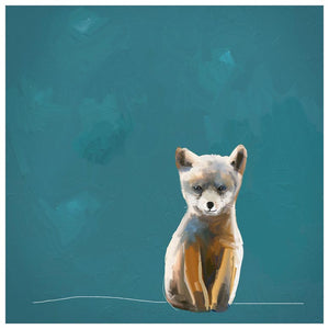 Baby Fox Wall Art-Wall Art-Jack and Jill Boutique