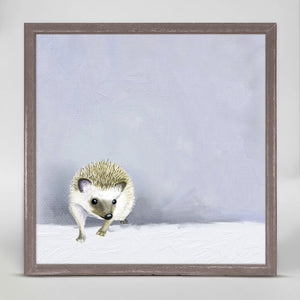 Baby Hedgie - Mini Framed Canvas-Mini Framed Canvas-Jack and Jill Boutique