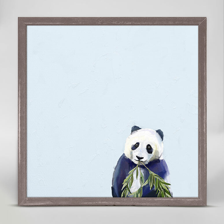 Baby Panda Cub - Mini Framed Canvas-Mini Framed Canvas-Jack and Jill Boutique