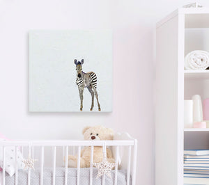Baby Zebra Wall Art-Wall Art-Jack and Jill Boutique