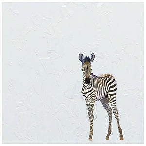 Baby Zebra Wall Art-Wall Art-Jack and Jill Boutique