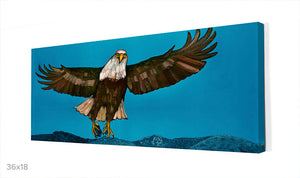 Bald Eagle Blues Wall Art-Wall Art-Jack and Jill Boutique