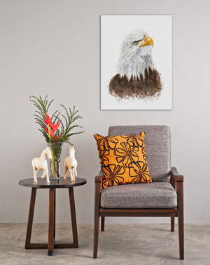 Bald Eagle Portrait Wall Art-Wall Art-Jack and Jill Boutique