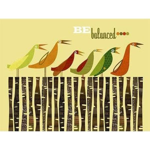 Be Balanced - Birds | Canvas Wall Art-Canvas Wall Art-Jack and Jill Boutique
