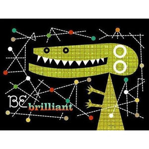 Be Brilliant | Canvas Wall Art-Canvas Wall Art-Jack and Jill Boutique
