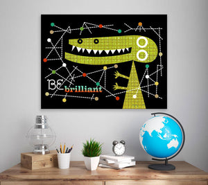 Be Brilliant Wall Art-Wall Art-Jack and Jill Boutique