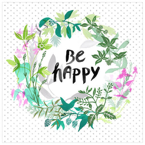 Be Happy Wall Art-Wall Art-Jack and Jill Boutique
