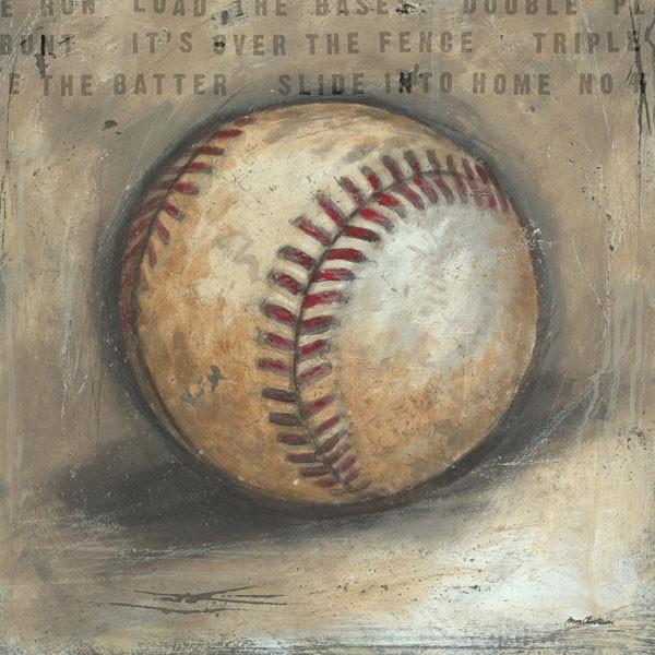 Be the Ball Baseball | Sports Art Collection | Canvas Art Prints-Canvas Wall Art-Jack and Jill Boutique