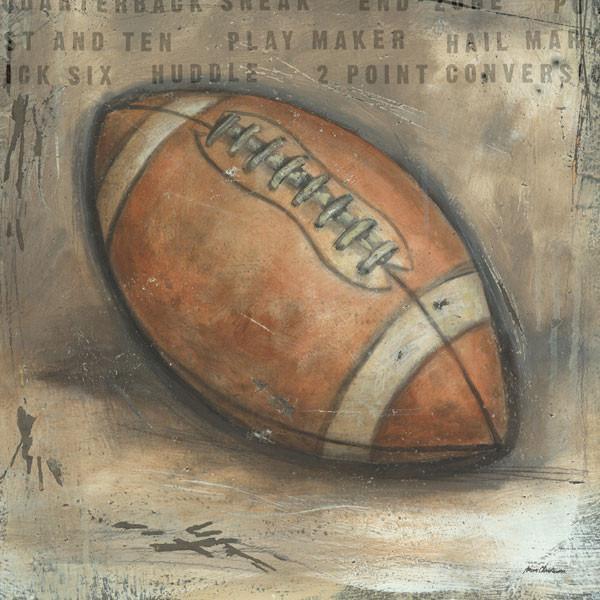 Be the Ball Football | Sports Art Collection | Canvas Art Prints-Canvas Wall Art-Jack and Jill Boutique