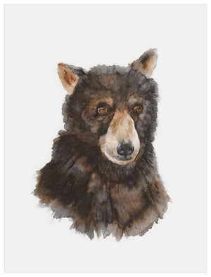Bear Cub Portrait Wall Art-Wall Art-Jack and Jill Boutique