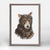 Bear Cub Portrait - Mini Framed Canvas-Mini Framed Canvas-Jack and Jill Boutique