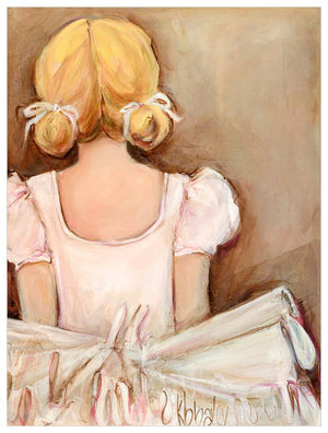 Beautiful Ballerina- Blonde Wall Art-Wall Art-Jack and Jill Boutique