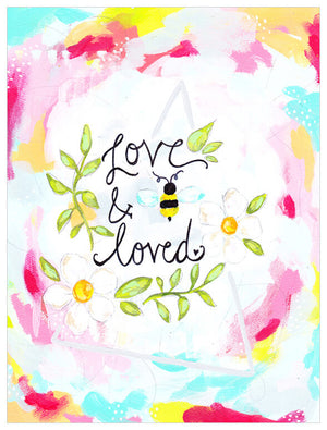 Bee Loved Wall Art-Wall Art-Jack and Jill Boutique