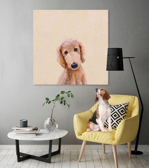 Best Friend - Apricot Poodle Wall Art-Wall Art-Jack and Jill Boutique