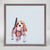 Best Friend - Beagle And Bunny Mini Framed Canvas-Mini Framed Canvas-Jack and Jill Boutique