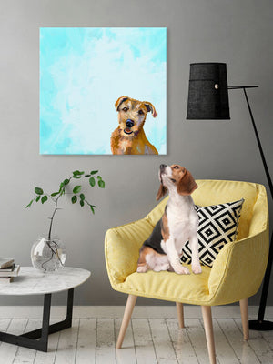 Best Friend - Brown Dog Wall Art-Wall Art-Jack and Jill Boutique