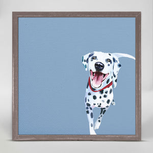 Best Friend - Dalmatian Mini Framed Canvas-Mini Framed Canvas-Jack and Jill Boutique