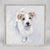 Best Friend - Jack Russell Pup Mini Framed Canvas-Mini Framed Canvas-Jack and Jill Boutique