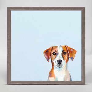Best Friend - Jack Russell Mini Framed Canvas-Mini Framed Canvas-Jack and Jill Boutique